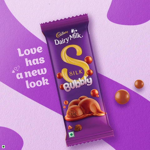 Dairy Milk Silk Bubbly 50g
