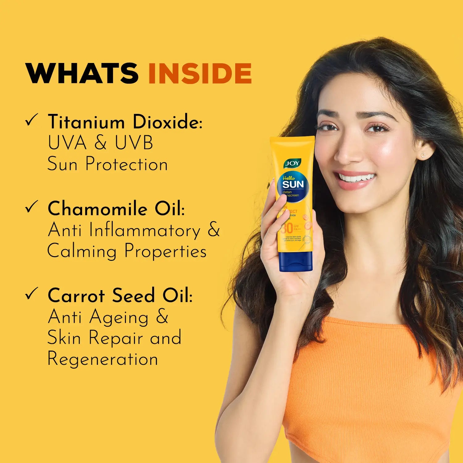 Joy Hello Sun Sunscreen SPF-30 120ml