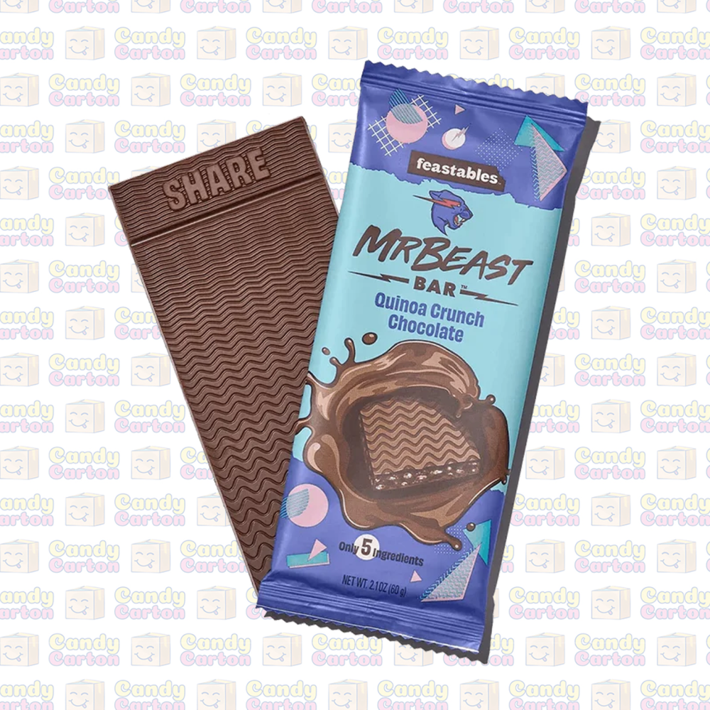 feastables quinoa crunch chocolate 60g