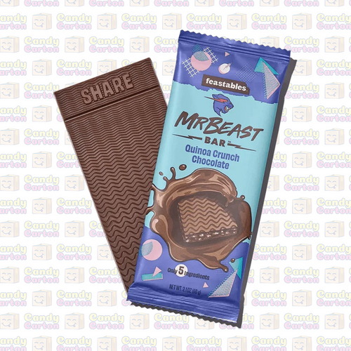 feastables quinoa crunch chocolate 60g