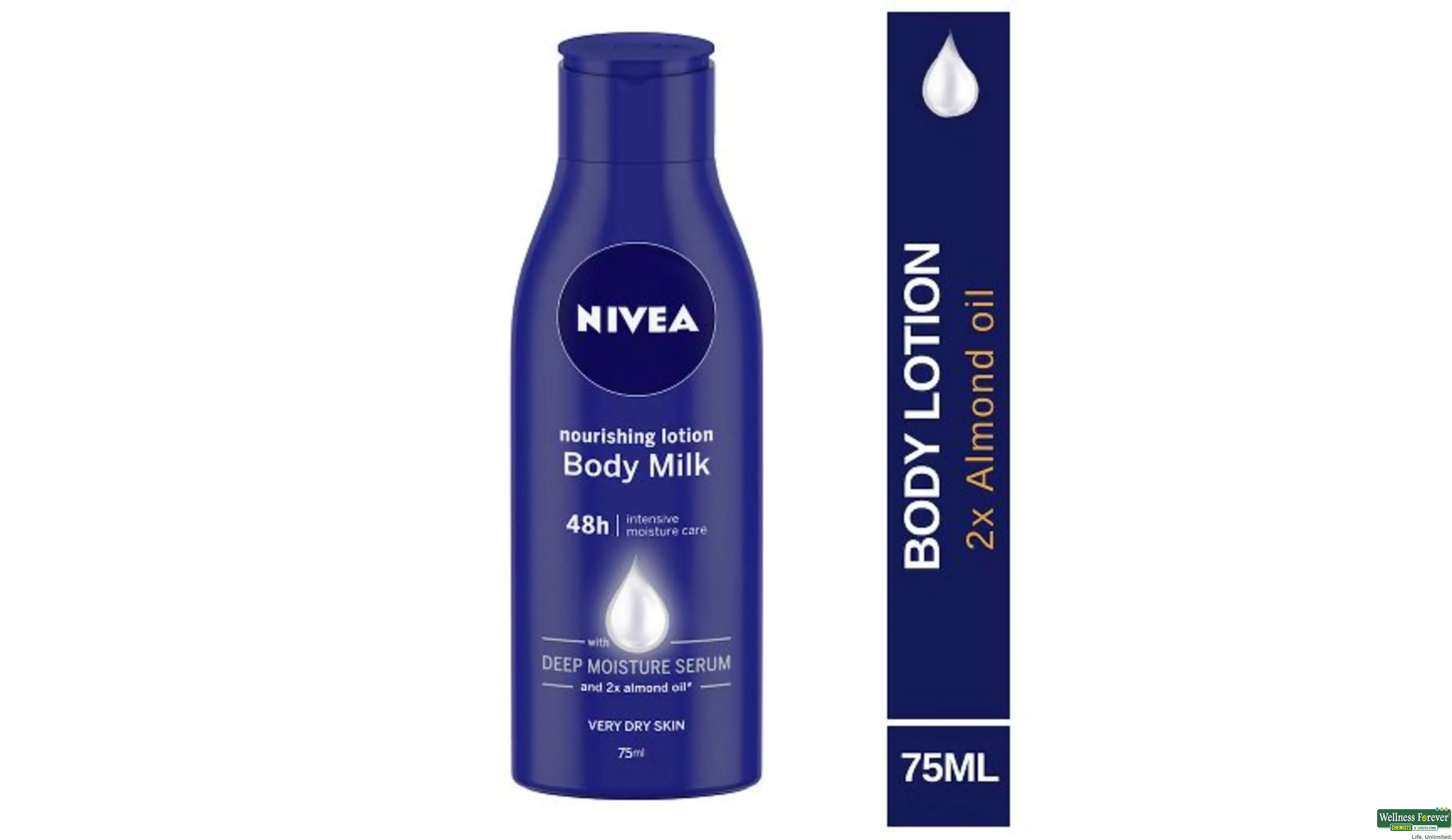 NIVEA 75ml Body Milk Lotion