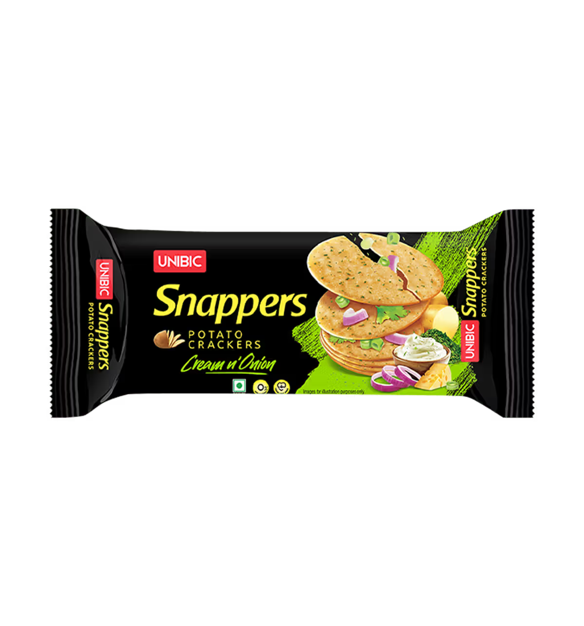 UNIBIC Snappers – Cream N’ Onion ( 5 packet inside )